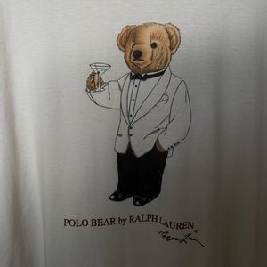 Vintage 90’s Polo Bear - Martini T-shirt